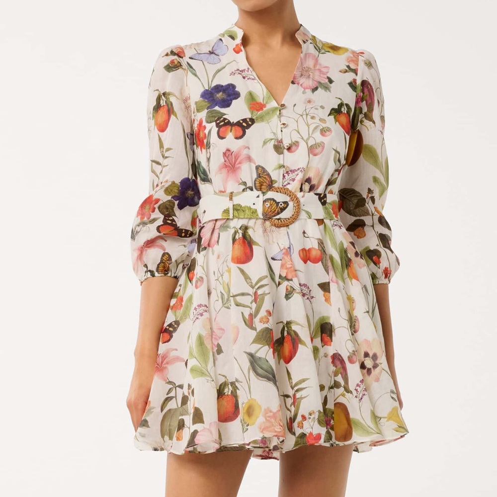 Ever New Wesley Printed Mini Skater Dress